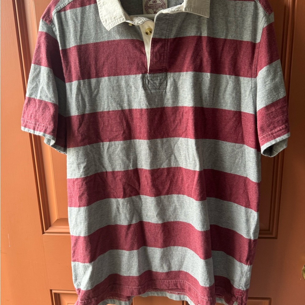 Fat Face striped polo